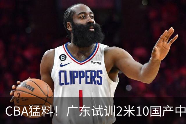 CBA猛料！广东试训2米10国产中锋，张镇麟签约新代言，同曦四川股权被冻结